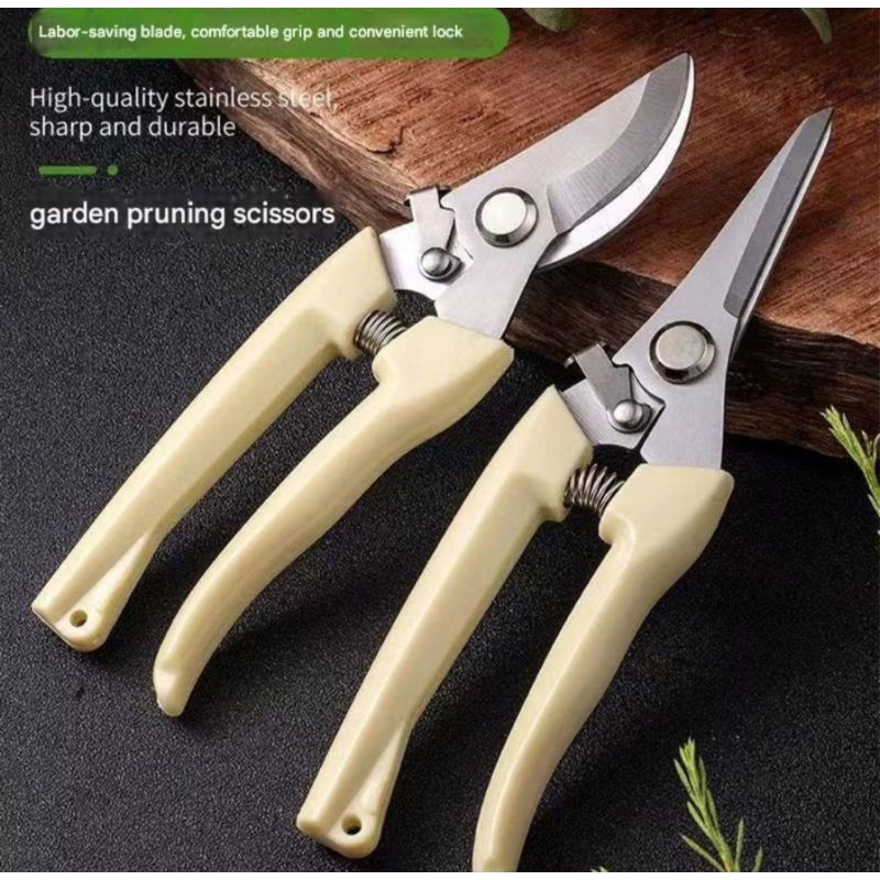 Novos modelos de tesouras de podar para jardim são enviados aleatoriamente. Tesouras de jardi... em Oferta na Shopee