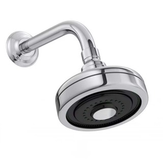 Chuveiro Ducha Fria Autolimpante Redondo Cromado Articulável Solar ou Gás em Oferta na Shopee