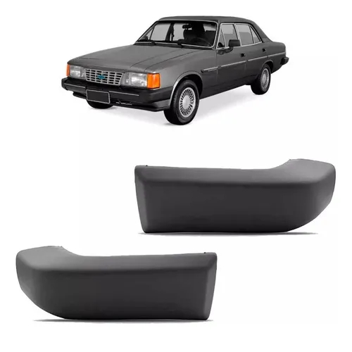Ponteira Para-choque Dianteiro Opala 85/90 CINZA - (PAR)
