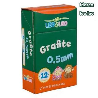Kit 12 Unidades Grafites para Lapiseira Mina De Grafite 0.5/ 0.7/ 2.0mm Leo&Leo em Oferta na Shopee