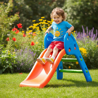 ESCORREGA INFANTIL PLAYGROUND ESCORREGADOR PARA CRIANÇAS 2 DEGRAUS CUTY HOMEPLAY