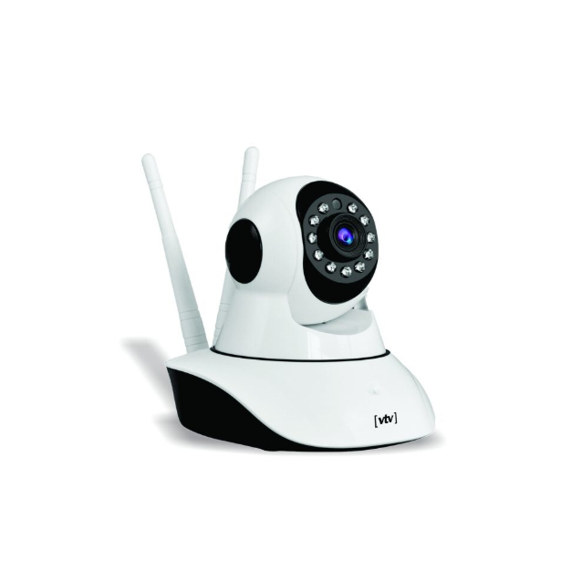 Câmera de Segurança Wifi Smart Pantilt Infravermelho FULL HD 360º VTV