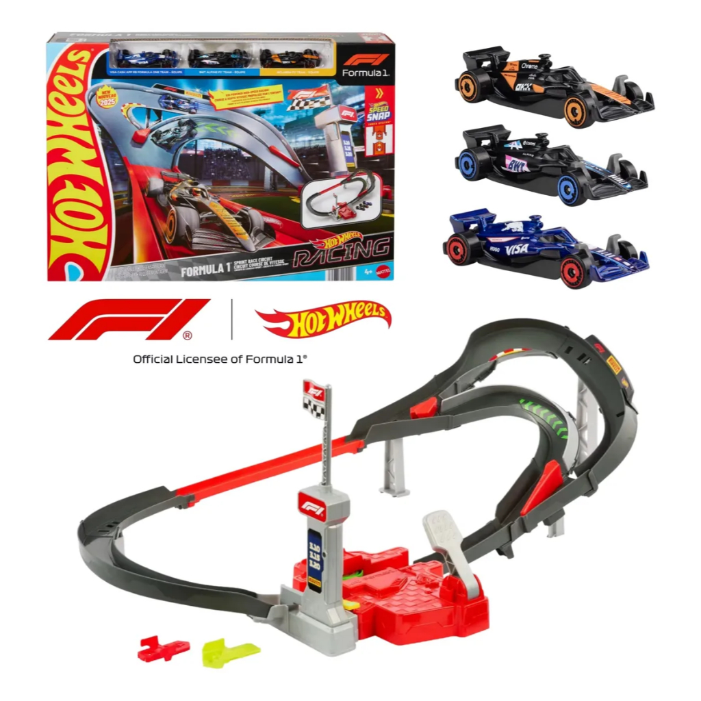 Pista Hot Wheels Circuito De Corrida Formula 1 - Mattel Jdy15