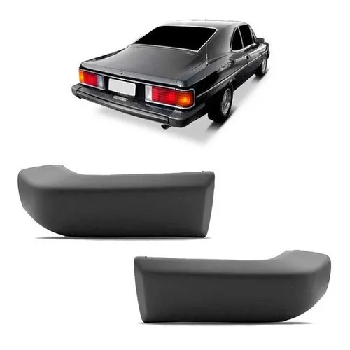 Ponteira Para-choque Traseira Opala 85/90 CINZA - (LADO DIREITO OU ESQUERDO)