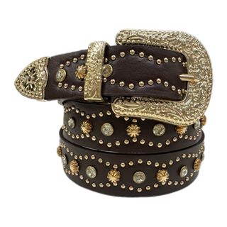 Cinto Country Com Brilho Estilo Feminino Para Festas Rodeios em Oferta na Shopee