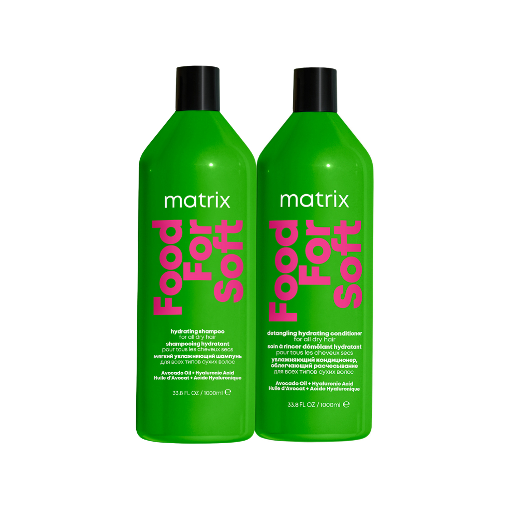 Kit Matrix Food For Soft - Shampoo 1L e Condicionador 1L