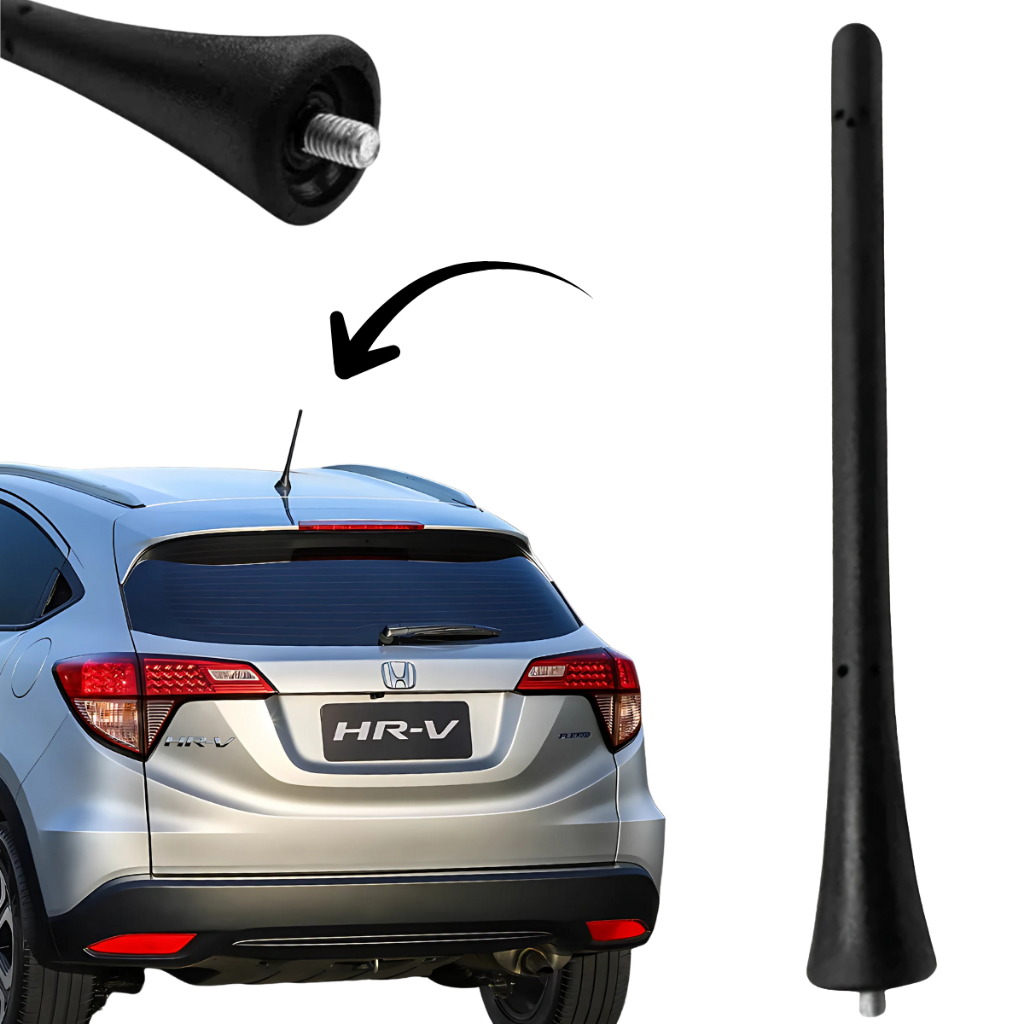 Haste Antena Traseira Teto Honda HRV HR-V Todos anos E Modelos Durável Resistente fácil instalação em Oferta na Shopee