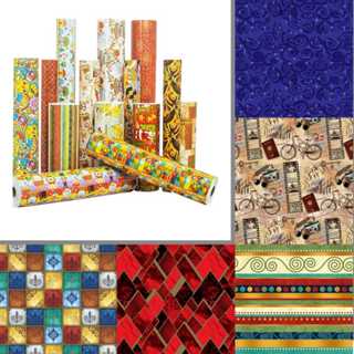 Papel De Presente Masculino Feminino Neutro Casual Bobina Couchê 60cm X 100m em Oferta na Shopee