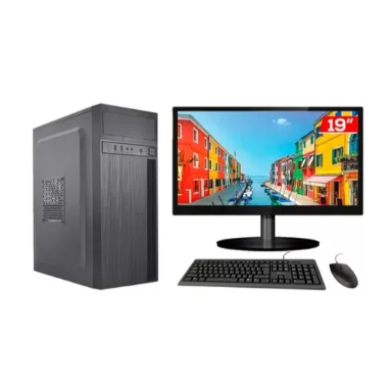 Computador Completo Intel Core I5 4gb Ssd 120gb Monitor 19 8 Gb