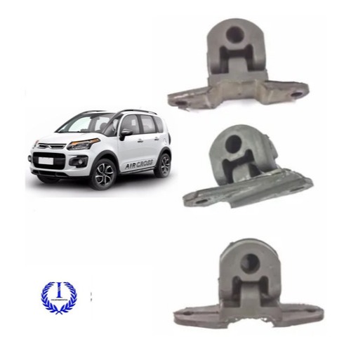 Jogo De Borracha Coxim Escapamento Citroen Aircross 2011...