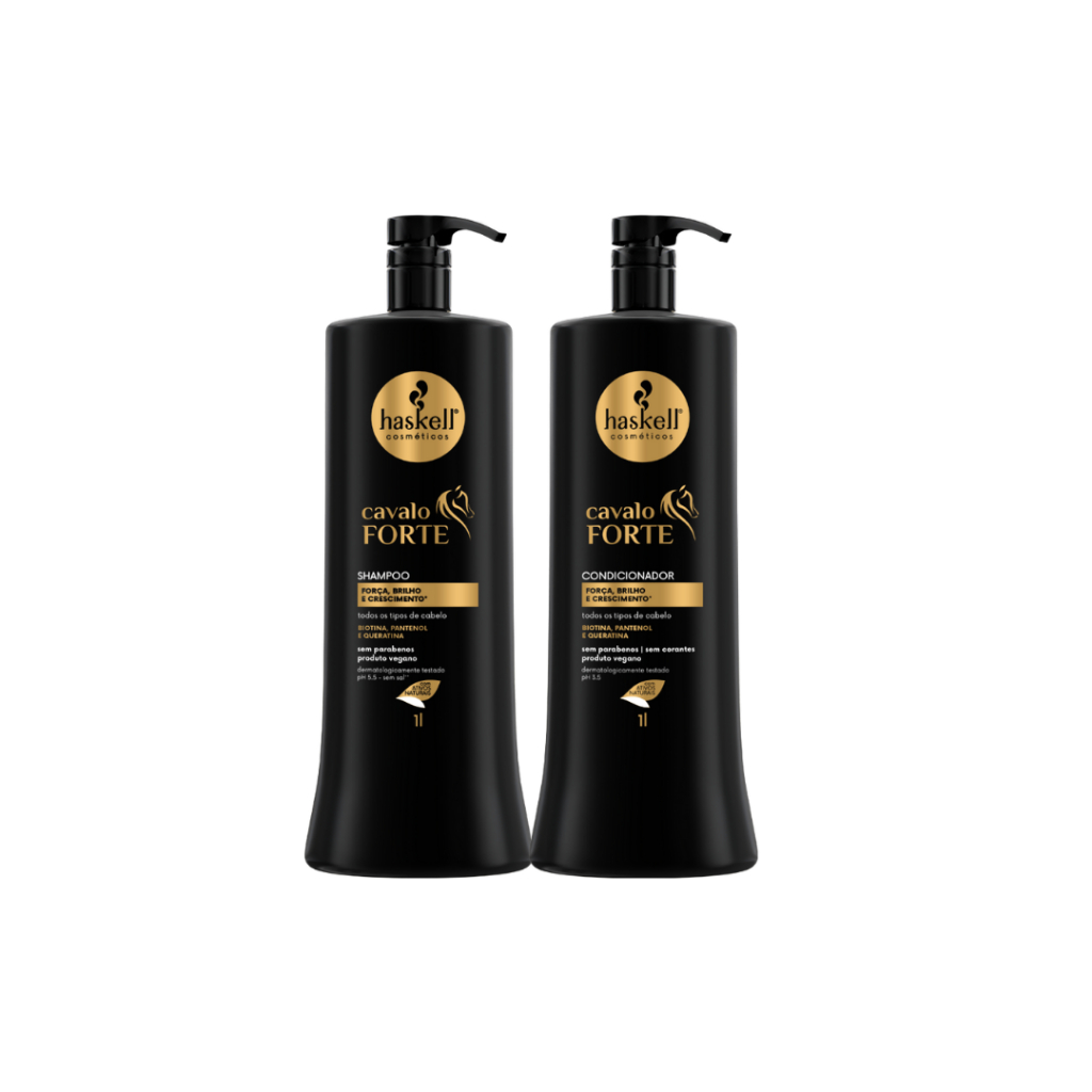 Shampoo+Condicionador 1L Cavalo Forte Haskell