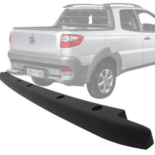 Moldura Superior Tampa Traseira Caçamba Strada 2014 2015 2016 2017 2018 2019 em Oferta na Shopee