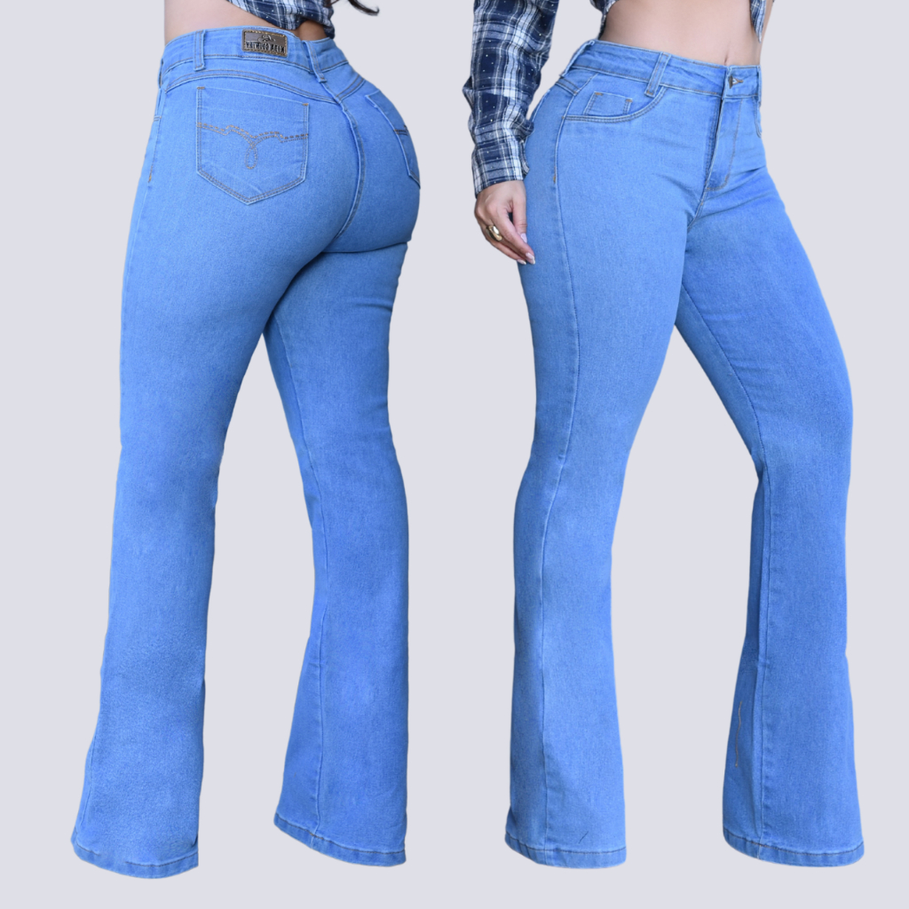 CALÇA FLARE COUNTRY CINTURA ALTA FEMININA EMPINA BUMBUM CALÇA RODEIO MONTARIA COM LYCRA