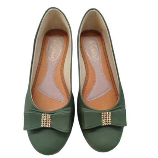 Sapatilha Feminino Leve Confortável Bico Redondo Com Laço em Oferta na Shopee