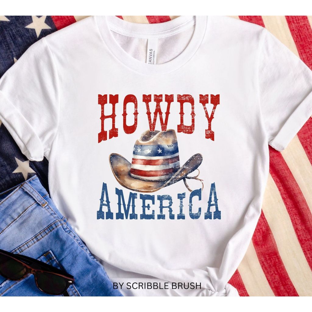 Camiseta Feminina Country T-shirt Howdy America Texas Rodeio Camisa Cowgirl Estilo Agro Cavalgada
