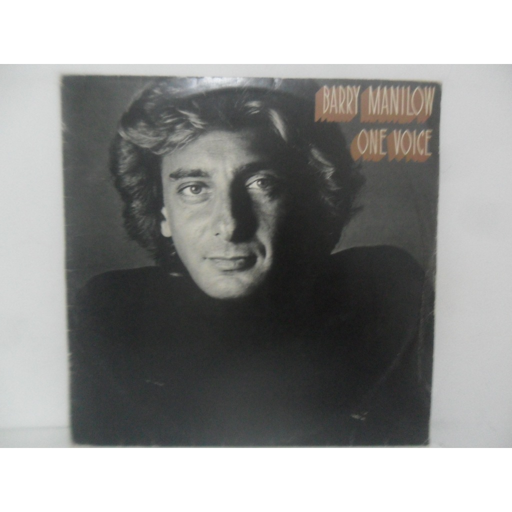 BARRY MANILOW = ONE VOICE; LP/ VINIL COM ENCARTE