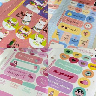 Conjunto 600 Adesivos 40 Folhas Adesivo Menina Tilibra Pool Party Anos 2000 Capricho Flamingo Verão em Oferta na Shopee