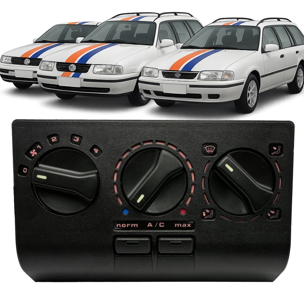 Comando Ar Condicionado VW Santana Quantum Versailles Royale 94 a 06 Controle Painel AC OEM 357820045A Original A