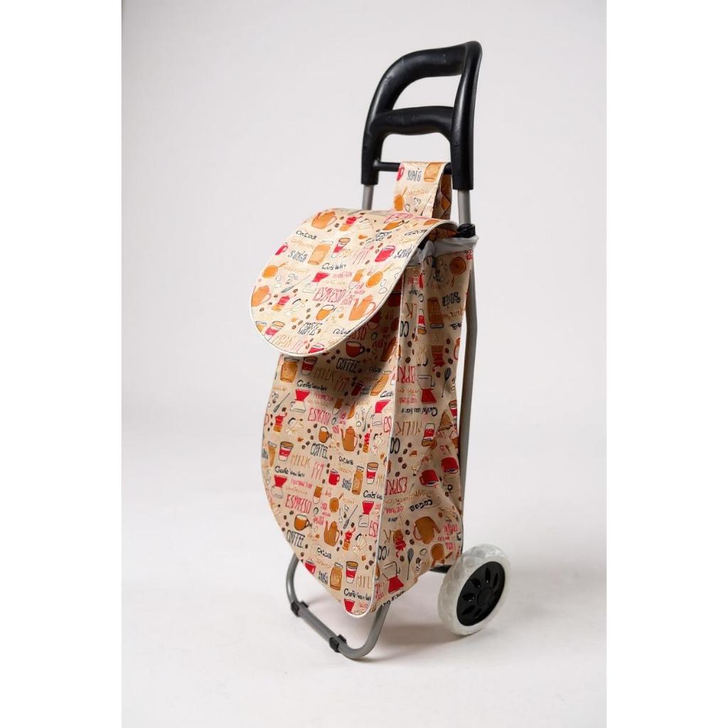 Carrinho De Feira Dobrável Com Rodas Carrinho De Mão Diversas Estampas