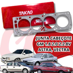 Junta Cabeçote Gm Kadett 1989 A 1998 1.8 2.0 8v Takao