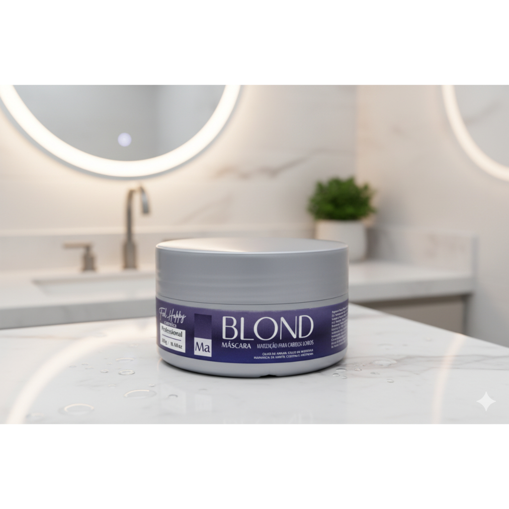 Máscara Blond Matizador 250gr Feel Happy