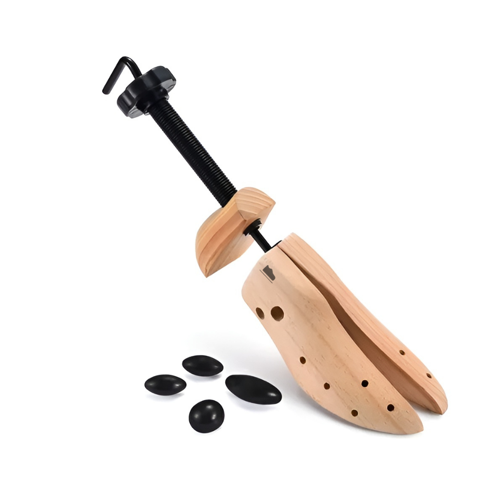 Alargador Laceador Expansor de MADEIRA PARA SAPATO para Modelar Sapatos Tênis Sandália P | M | G