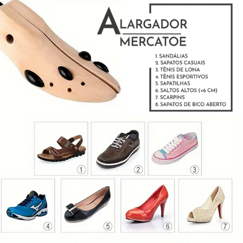 Alargador de SAPATO MADEIRA P | M | G Sapatos Tênis Sandália Modelador Laceador Expansor de Calçados