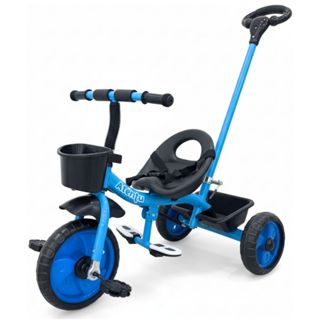 Triciclo Infantil Empurrador com Pedal Motoca Passeio Menino Menina Brinquedo em Oferta na Shopee