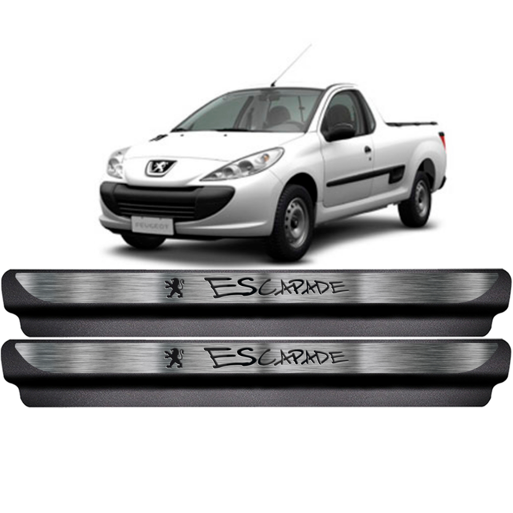 Soleira Aço Inox para Peugeot Hoggar Escapade