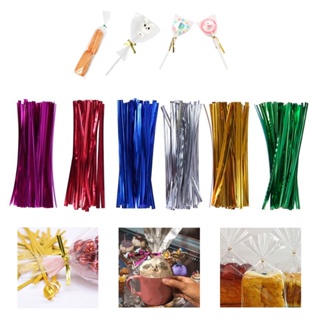 Amarrilho Fecho P/ Embalagens Colorido 10cm X 4mm C/520 Unid em Oferta na Shopee