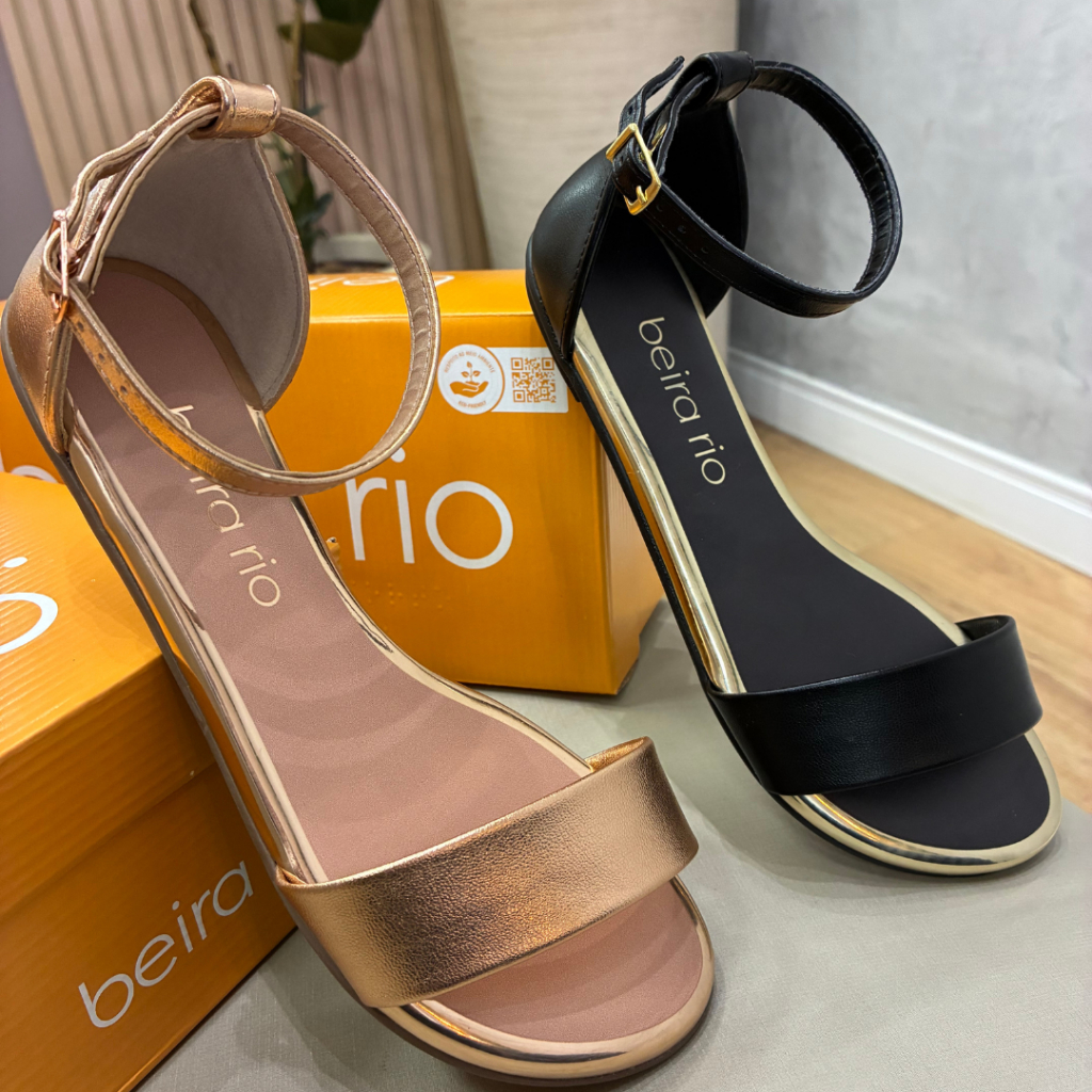 Sandália com Calcanhar Fechado Rasteira - Comprar com Melhor Preço em Sandálias e Chinelos