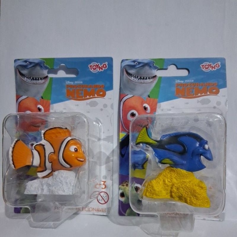 Mini Figura. Procurando Nemo. Disney. Pixar. Mini Figura colecionável. Dory