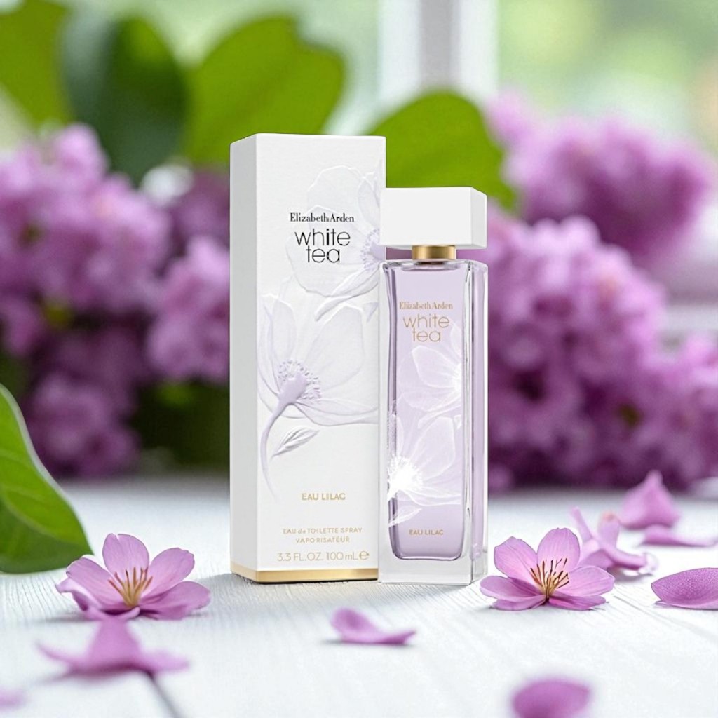Perfume White Tea Eau Lilac Elizabeth Arden Eau de Toilette 100ml – Feminino, Floral Suave e Aconchegante