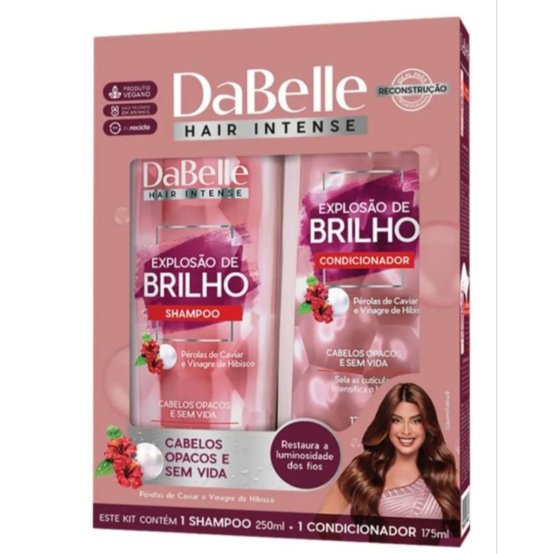 KIT SHAMPOO CONDICIONADOR MICELAR PRECIOSO DABELLE em Oferta na Shopee
