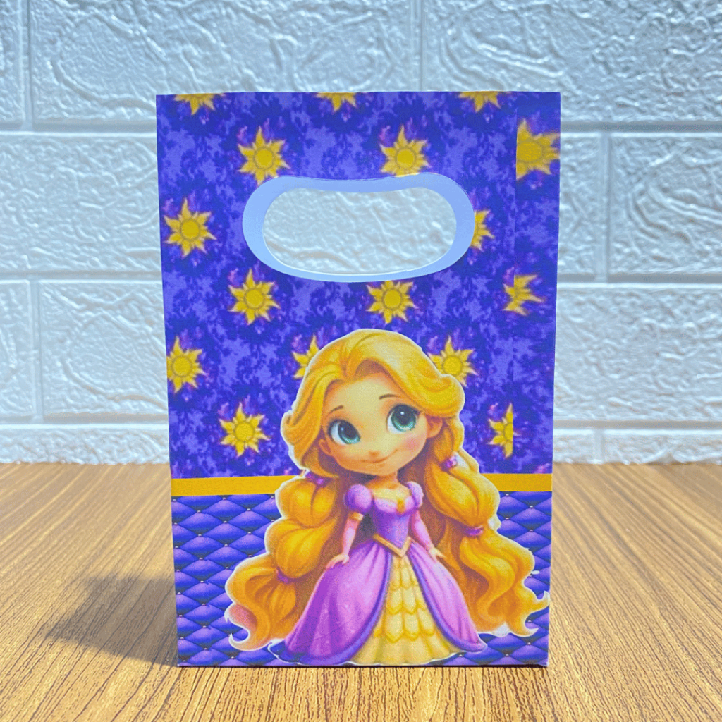 PEGUE E MONTE MINI SACOLINHA PERSONALIZADA para Festas Aniversários Lembrançinhas ENROLADOS BABY-ENVIO IMEDIATO!