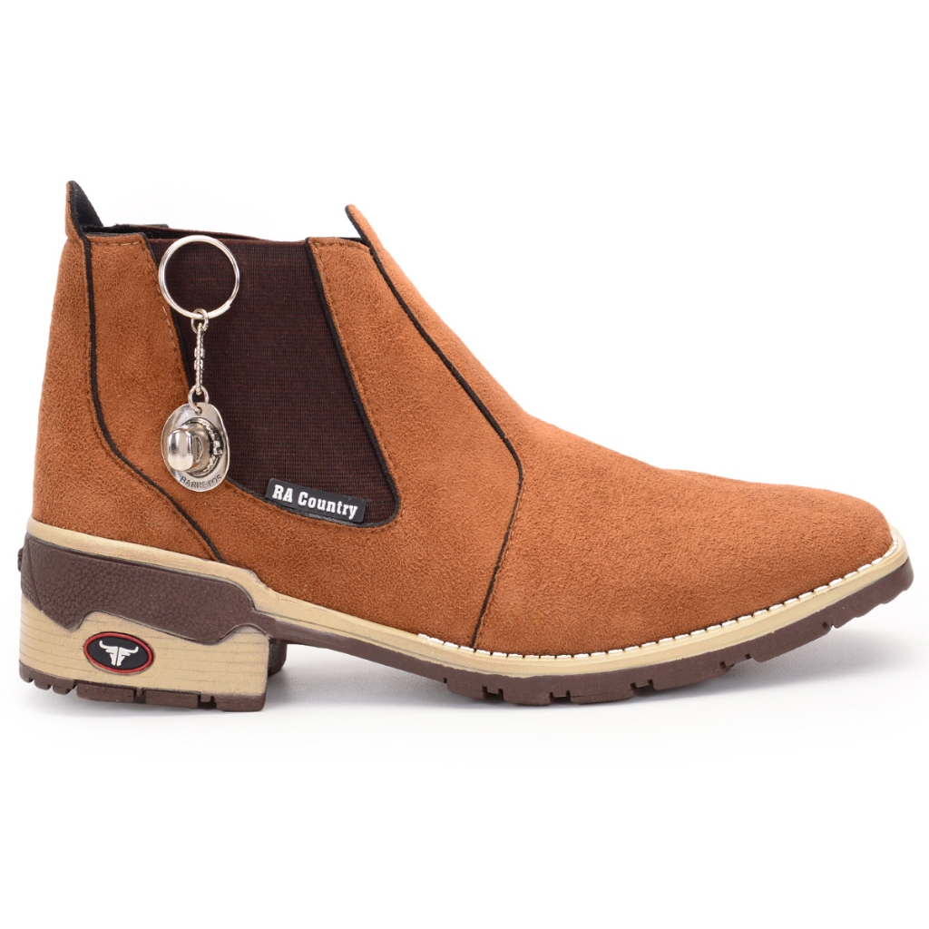 BOTINA de couro palmilha anatomica 2025 lancamento