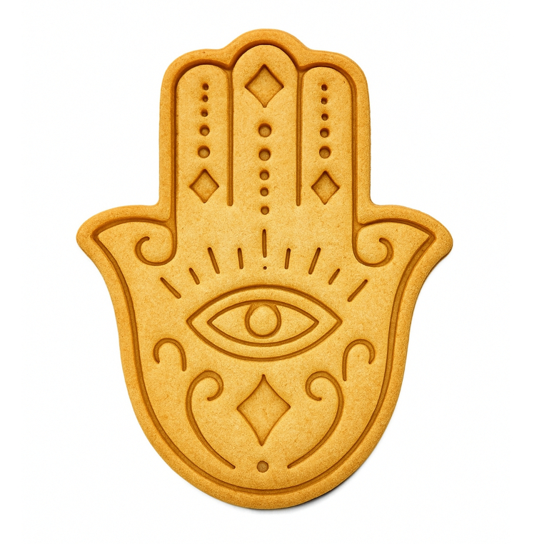 Hamsa hansã cortador biscoito bolacha cerâmica Buda  biscuit natal pascoa biscuit