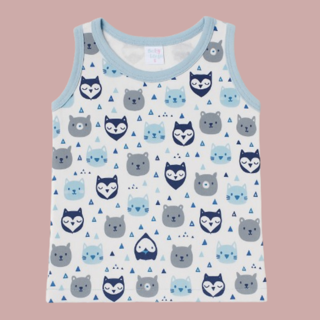 Camiseta regata bebê 0 a 3 anos camisetinha menina menino  ESTAMPADAS sortidas