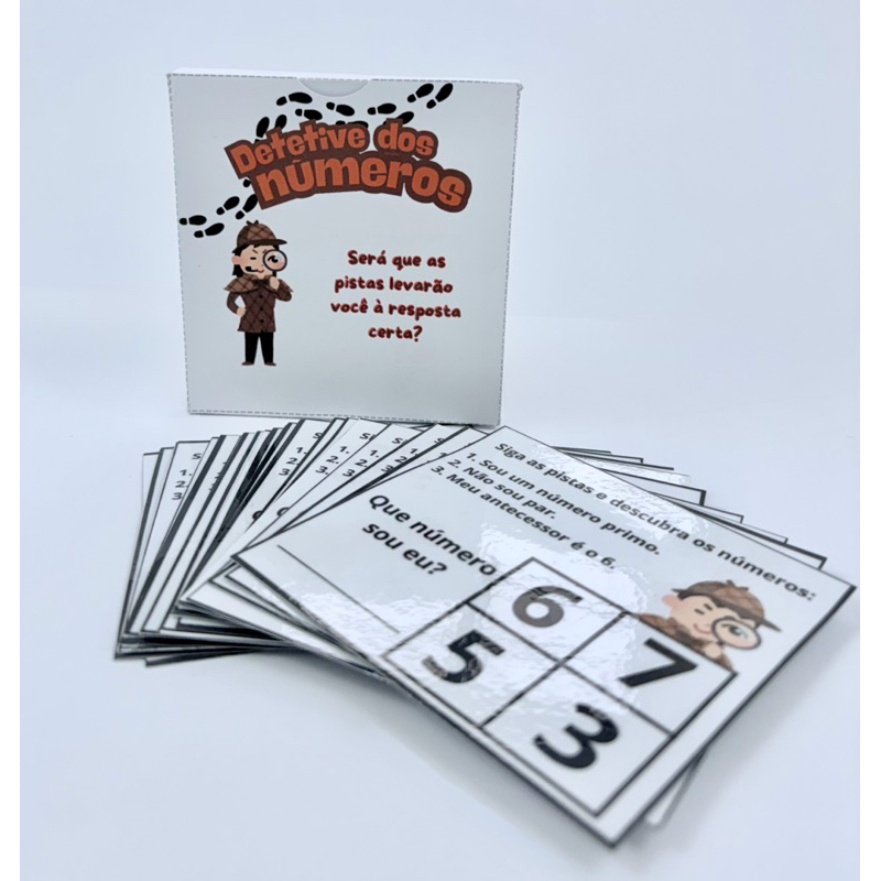 Jogo Detetive dos Números em Oferta na Shopee