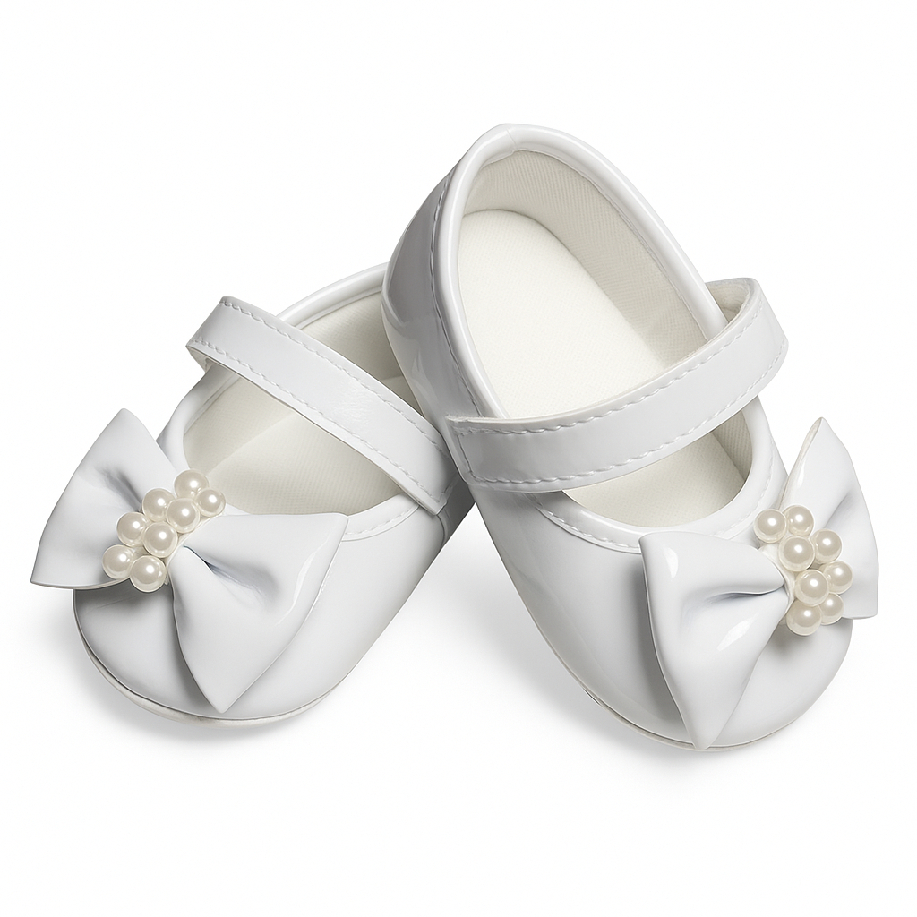 Sapatilha Feminina Perolas Para Bebê Menina e Reborn em Oferta na Shopee