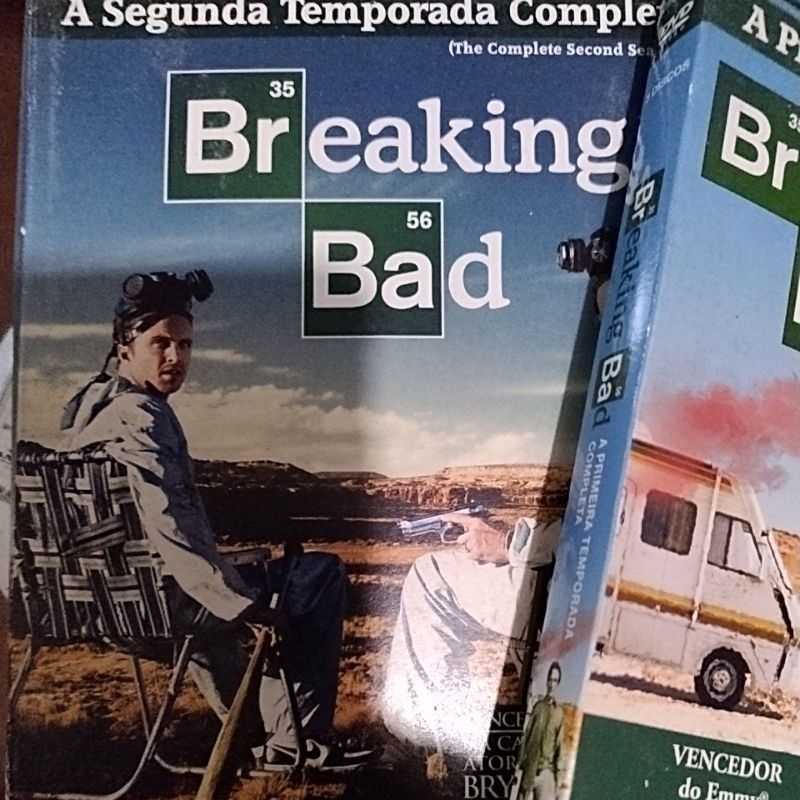 dvd breaking bad temporadas 1, 2 e última temporada