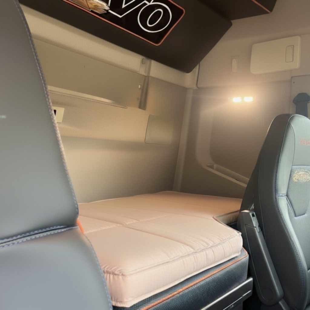 Caminhão Volvo FH FM Pillow Top 83x204cm Conforto Do Motorista Cama Caminhão Lavável em Máquina