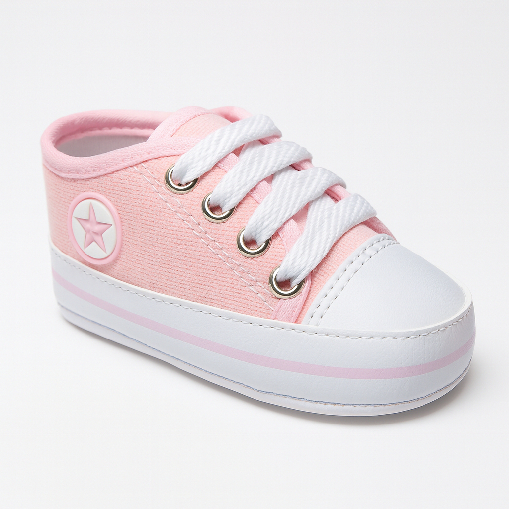 Tênis Sapatinho Para Bebê Cano Baixo e Reborn em Oferta na Shopee