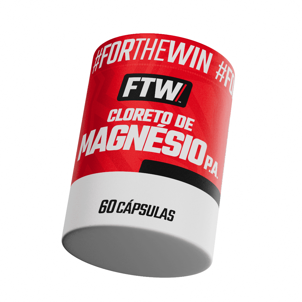 Cloreto de Magnésio Pote 60 Caps - FTW