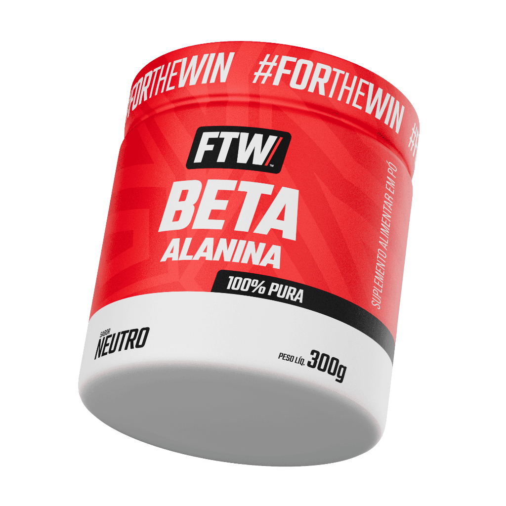 FTW Beta Alanina em Pó 100% Pura Pote 300g em Oferta na Shopee