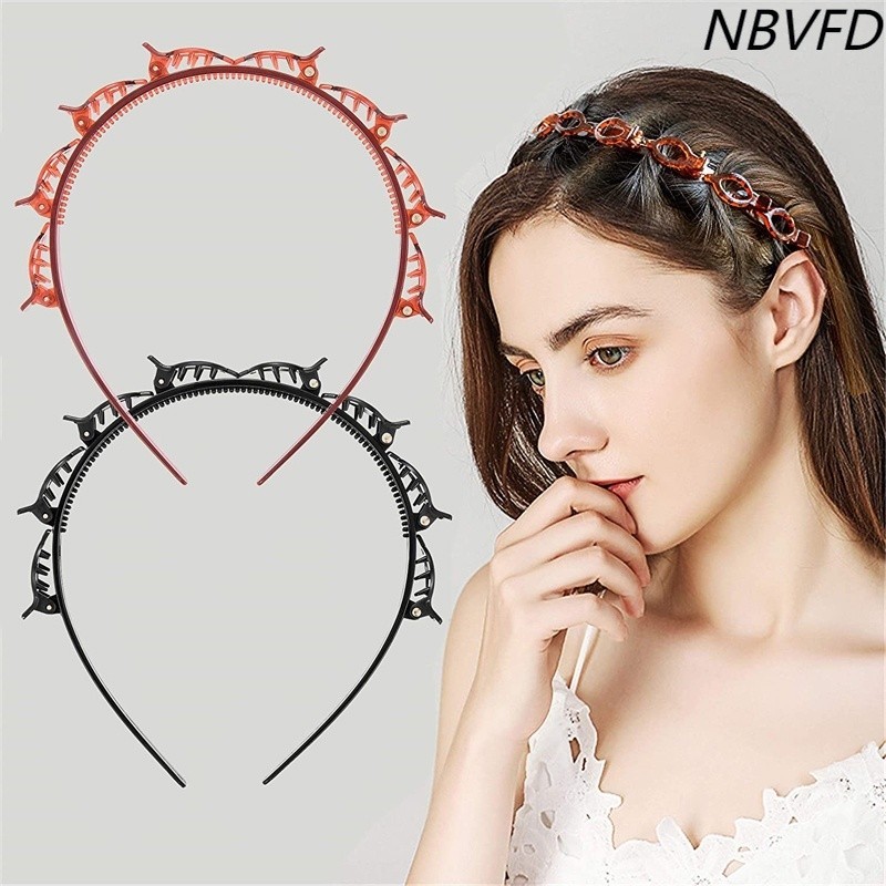 Tiara com Presilha penteados de cabelo fashion moda top moda em Oferta na Shopee