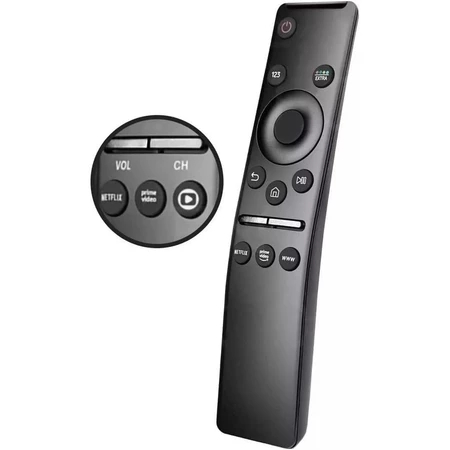 Controle Remoto Para Tv Compatível Samsumg Led 4k Smart Curva.
