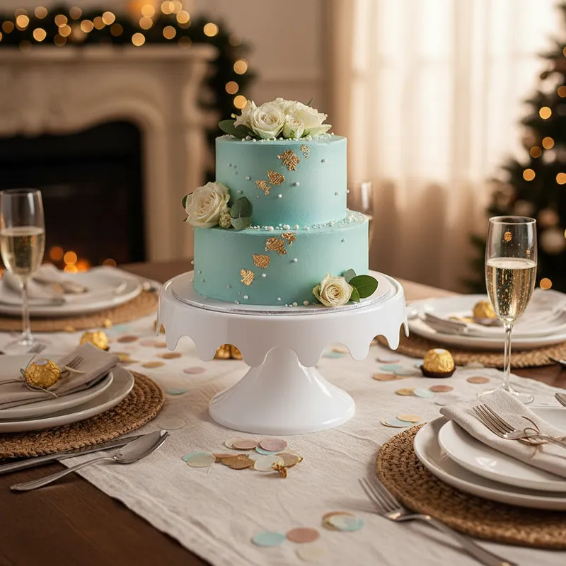 1 Boleira 32 cm ,  Prato  para Bolo , Suporte Bolo 32cm em Oferta na Shopee