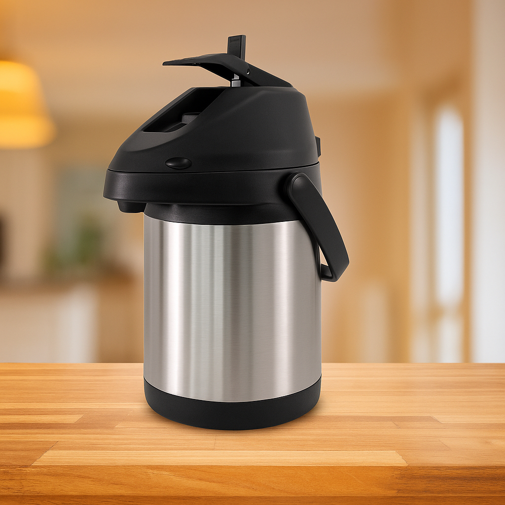 Garrafa Térmica Stanlux Inox – Mantém Quente ou Frio até 48h - Escolha o tamanho Perfeito Para Você em Oferta na Shopee