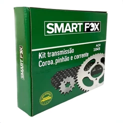 Kit Relação Transmissão Completo Com Retentor Tornado Xr 250 2001 Até 2008 ( Aço 1045 )